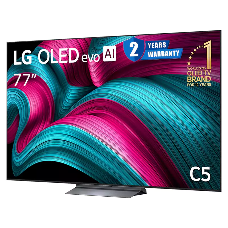 LG 77″ C5 OLED Evo AI Smart 4k WebOs Tv