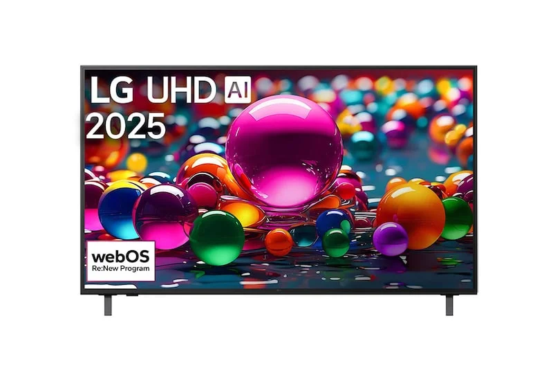LG 55 inch 55UA8000 4K UHD Smart TV HDR10  – webOS 25 (55UA80006)