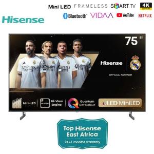 Hisense 75U6N 75-inch Pro Mini-LED ULED TV 4K VIDAA Smart TV