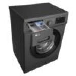 LG F4J3TYG6J Front Load Washing Machine, 8KG – 6 Motion Direct Drive, Steam Technology